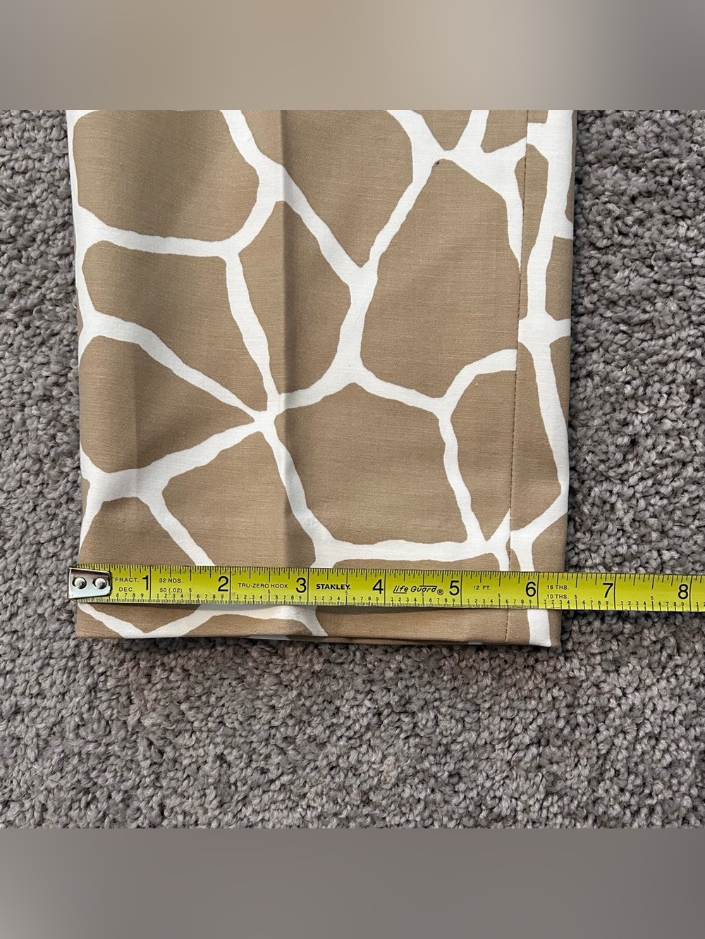 Michael Kors Tan and White Patterned Women’s Pants, Size 6, New without tags - Picture 14 of 14